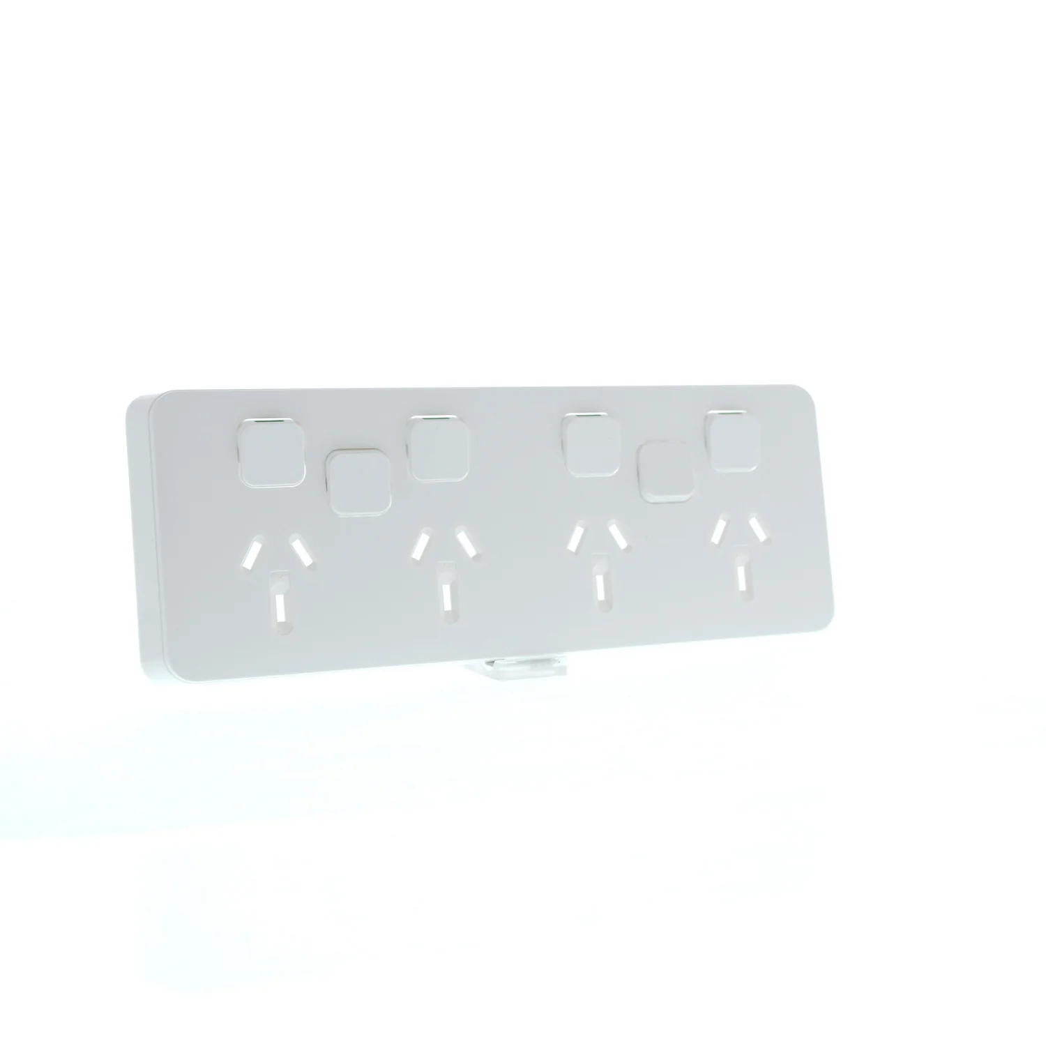 Clipsal Iconic Quad Powerpoint With 2 Extra Switches Cover Plate Only, Available in 5 Colours - Image 5