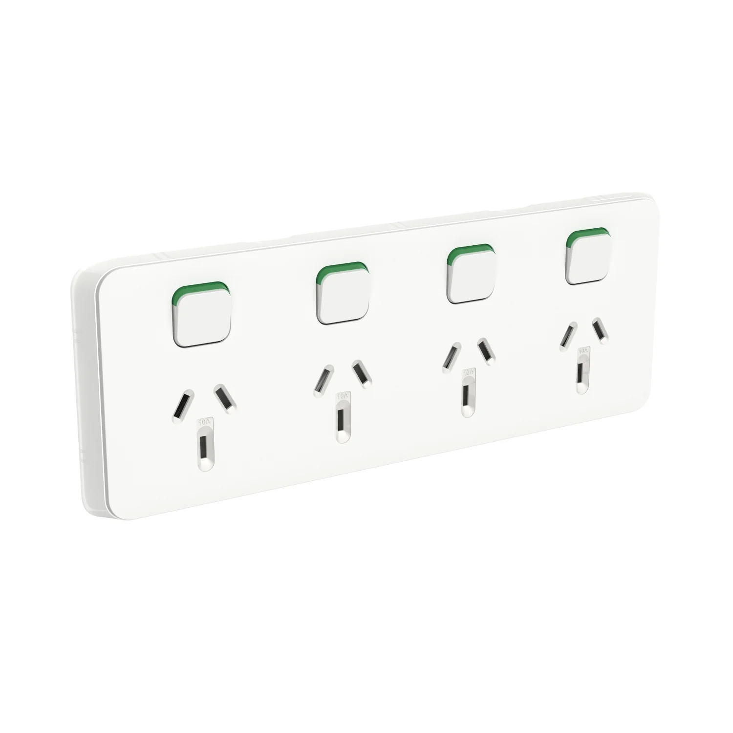 Clipsal Iconic Quad Powerpoint Cover Plate Only, Available in 5 Colours - Image 3