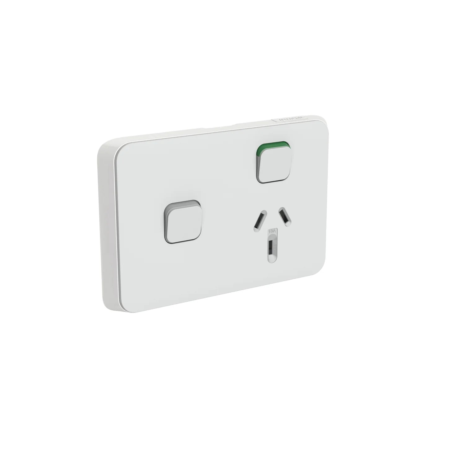 Clipsal Iconic Single Powerpoint With Extra Switch Cover Plate Only, Available in 5 Colours - Image 3