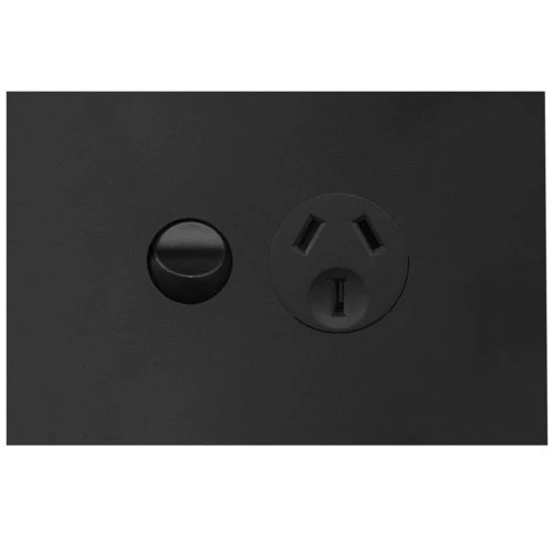 Hager Finesse Single Powerpoint 10a, Available in 3 Colours - Image 4