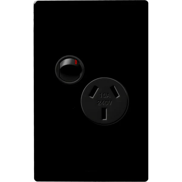 Legrand Excel Life Vertical Single Powerpoint 10a, Available in 5 Colours - Image 3